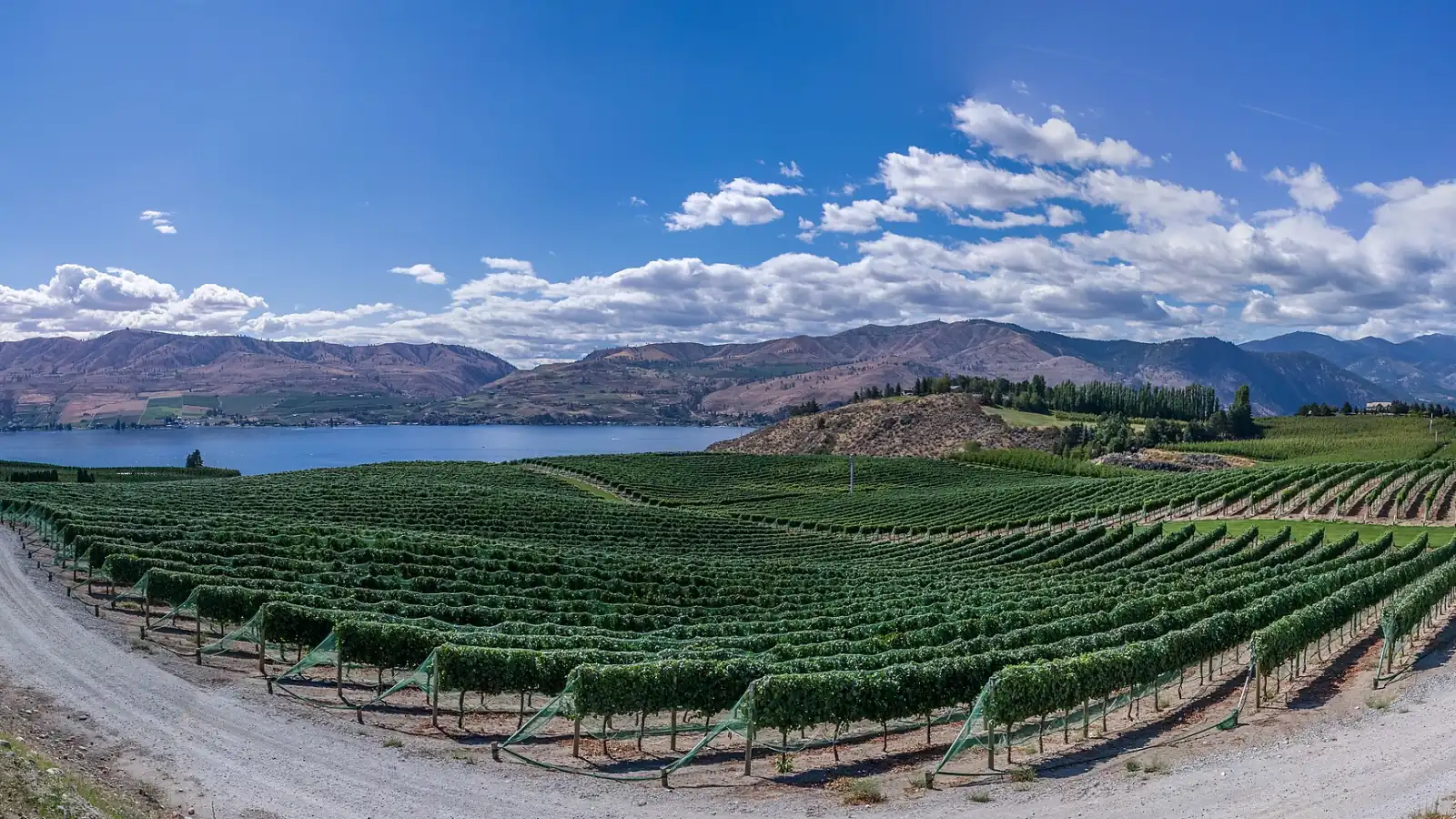 Scenery near Manson on Lake Chelan in Washington.